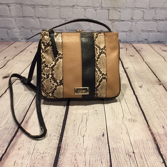 Nine West Handbags - Nine West vegan snake skin  leather shoulder bag
